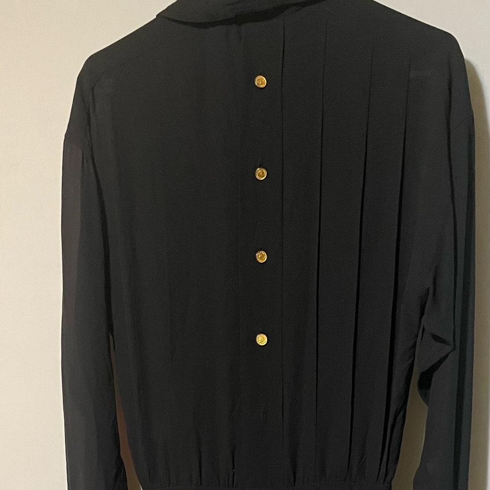 Chanel black dress